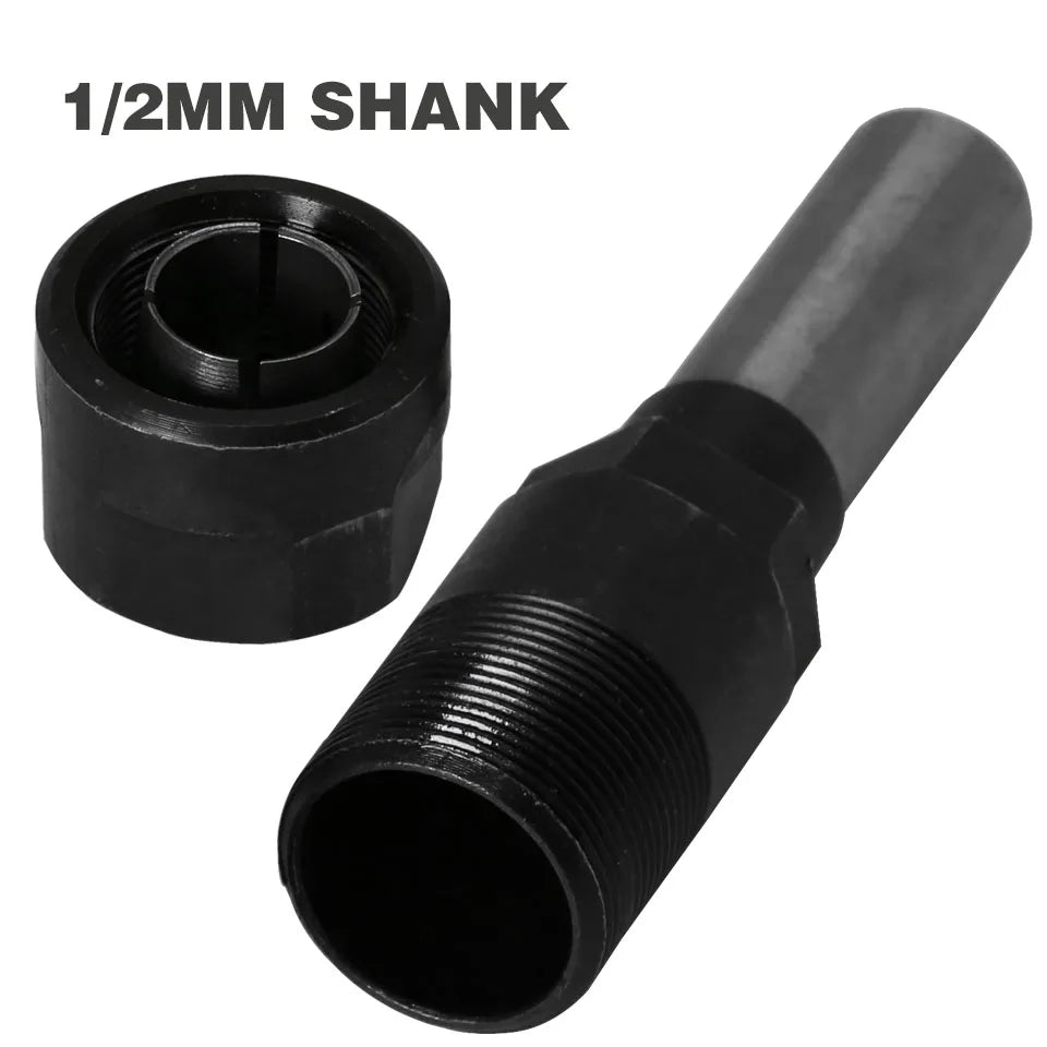 Hochwertige Bits und Spannzangen Set 1/4 8mm 12mm 1/2 Schaft für Router