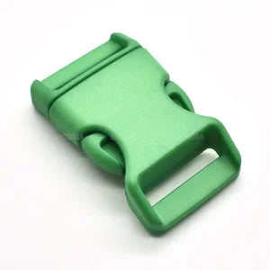 Robuste 25mm Kunststoff Schnallen für Paracord & Gurtband – 12er Set