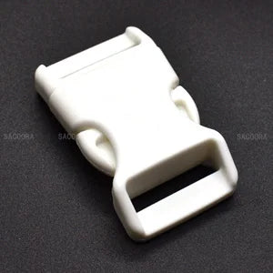 Robuste 25mm Kunststoff Schnallen für Paracord & Gurtband – 12er Set