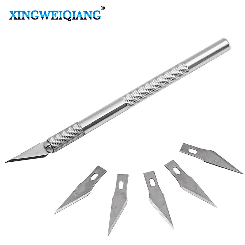 Metall Skalpell Cutter Kit Titan Klinge 14,6 cm für Präzisionsarbeiten
