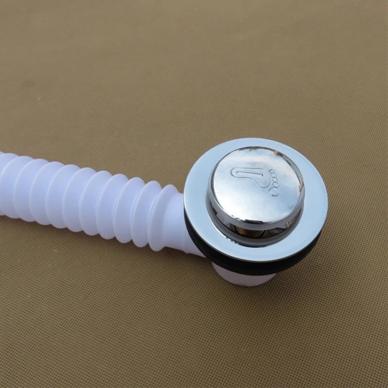 Langlebiger Pop-Up Abfluss 75 cm mit wasserdichter Dichtung – Für Bad & Waschbecken