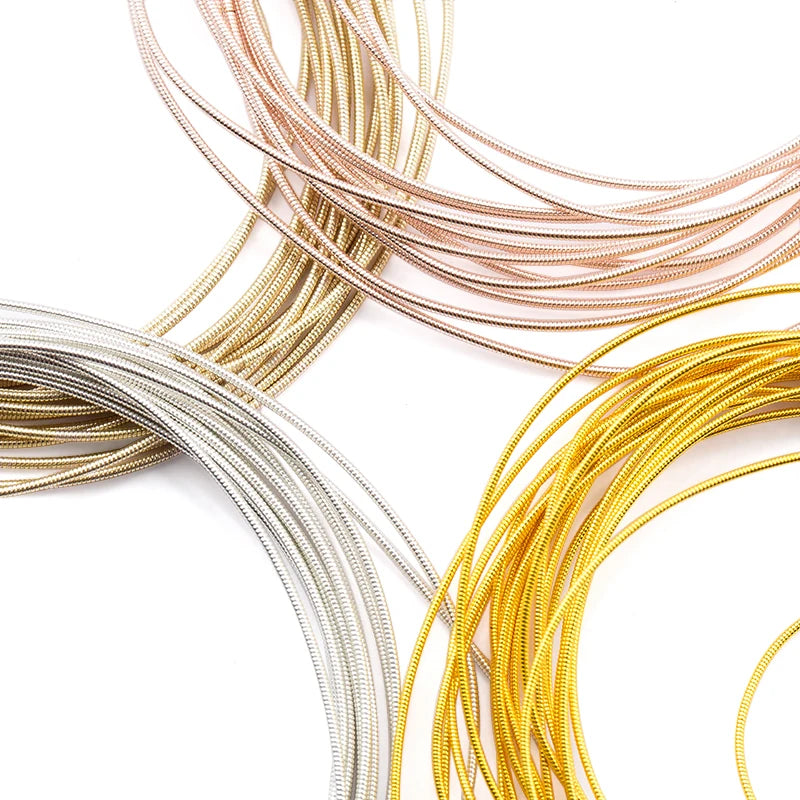 Kupferdraht Metall Nähzubehör 2.8m 10g DIY Schmuck Patch Stickerei