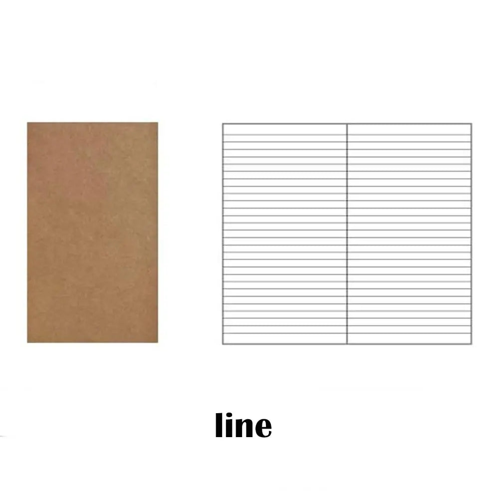 Nachfüllbares Papier für Traveler's Notebook – 32 Blatt hochwertiges Schreibpapier