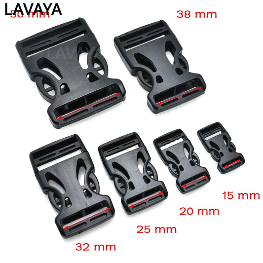 2 Stück Gurtband mit abnehmbarer Schnalle 15-50 mm für Sporttaschen Zubehör