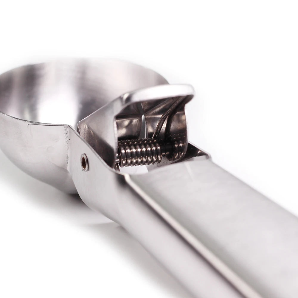 Eisportionierer Edelstahl mit Auslöser Frostschutzgriff für Gelato Joghurt