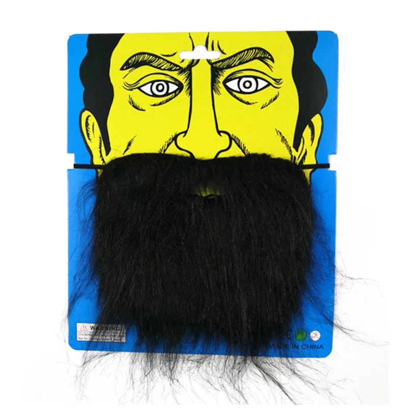 Lustiger gefälschter Schnurrbart für Halloween und Pirate Party Deko