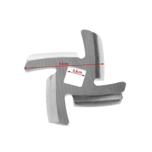 Edelstahl Fleischwolf Klinge 50mm Ersatzteil für HV6 Typ 133 Küchenmaschine