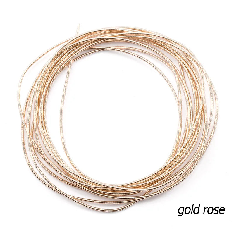 Kupferdraht Metall Nähzubehör 2.8m 10g DIY Schmuck Patch Stickerei