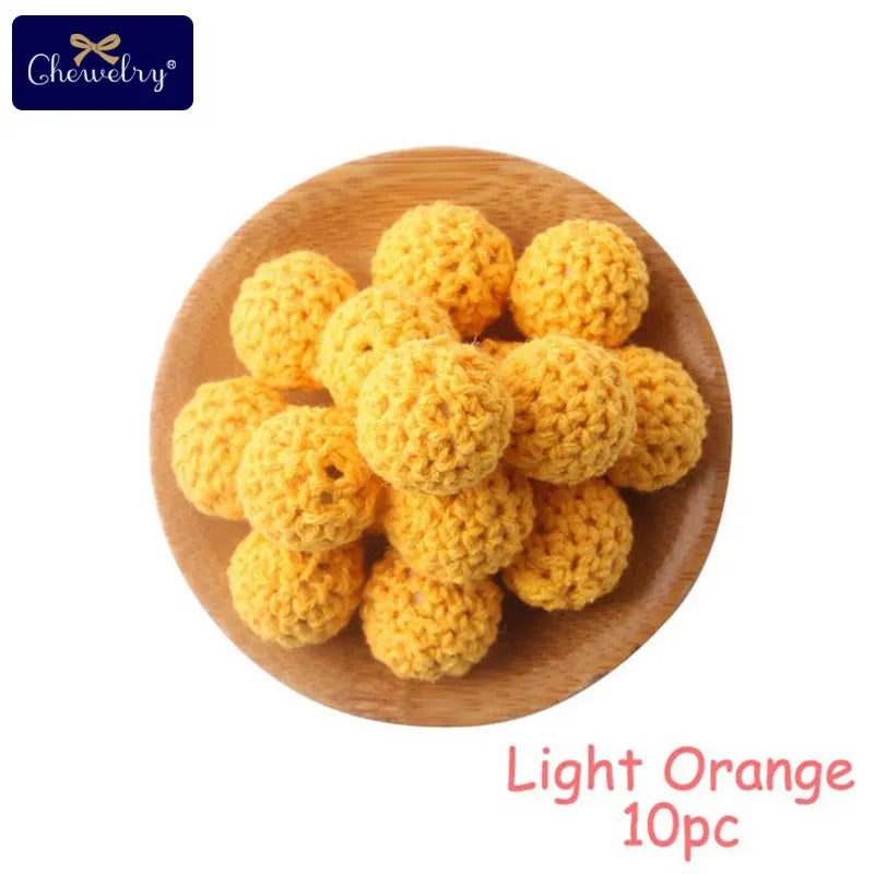 Natürlich sichere 16mm Holzperlen für Baby Beißringe und Schmuck