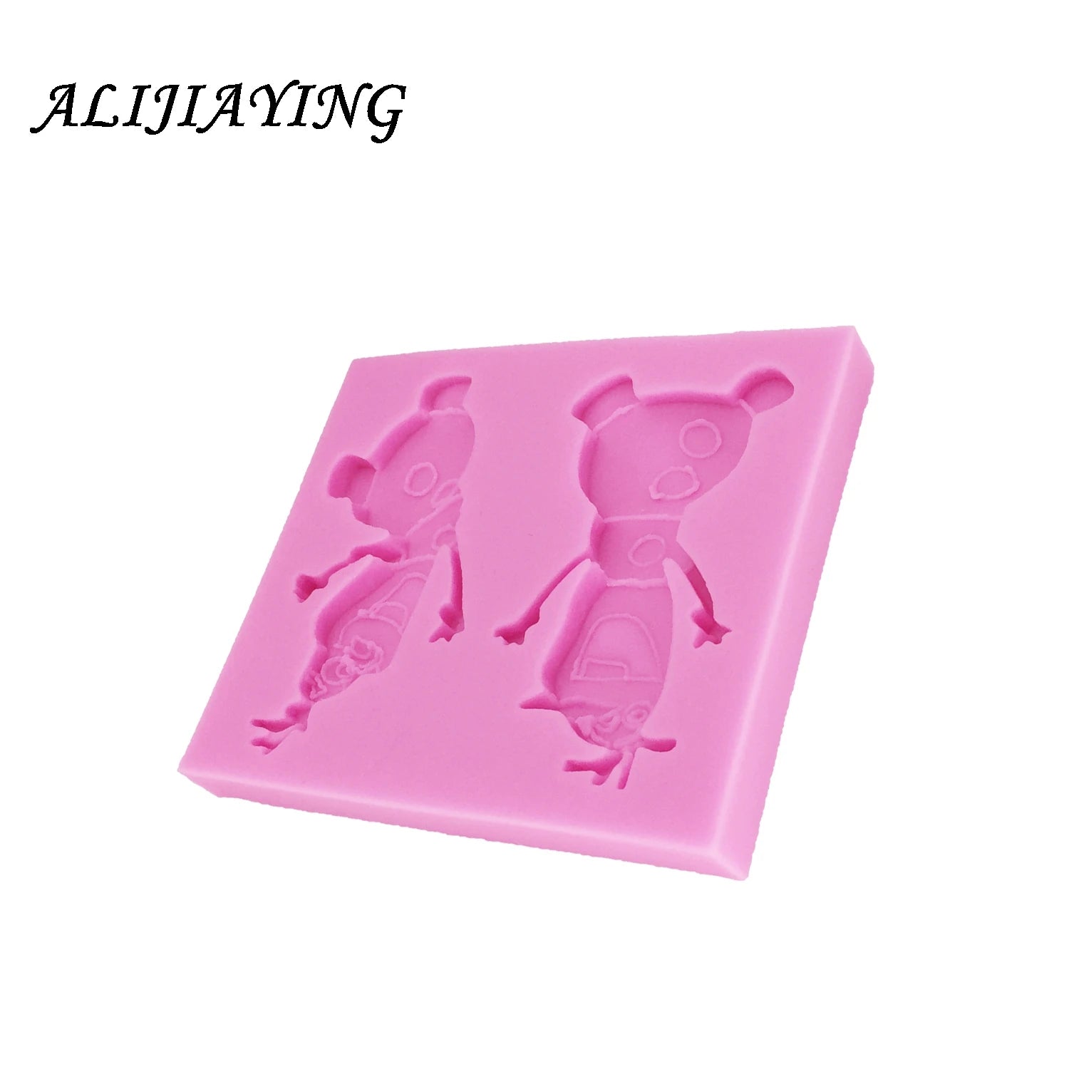 Weihnachts Schneemann Silikonform für Fondant Kuchen Backen DIY