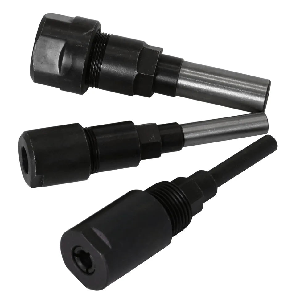 Hochwertige Bits und Spannzangen Set 1/4 8mm 12mm 1/2 Schaft für Router