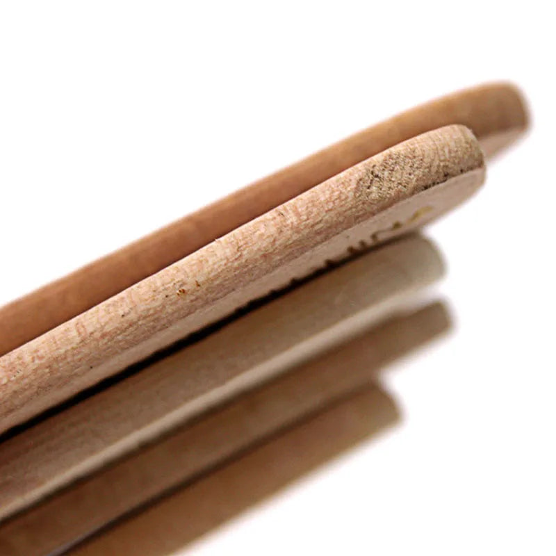 Vielseitiges 12-teiliges Nylon-Pinselset mit Holzgriff für Kunst - BBQ