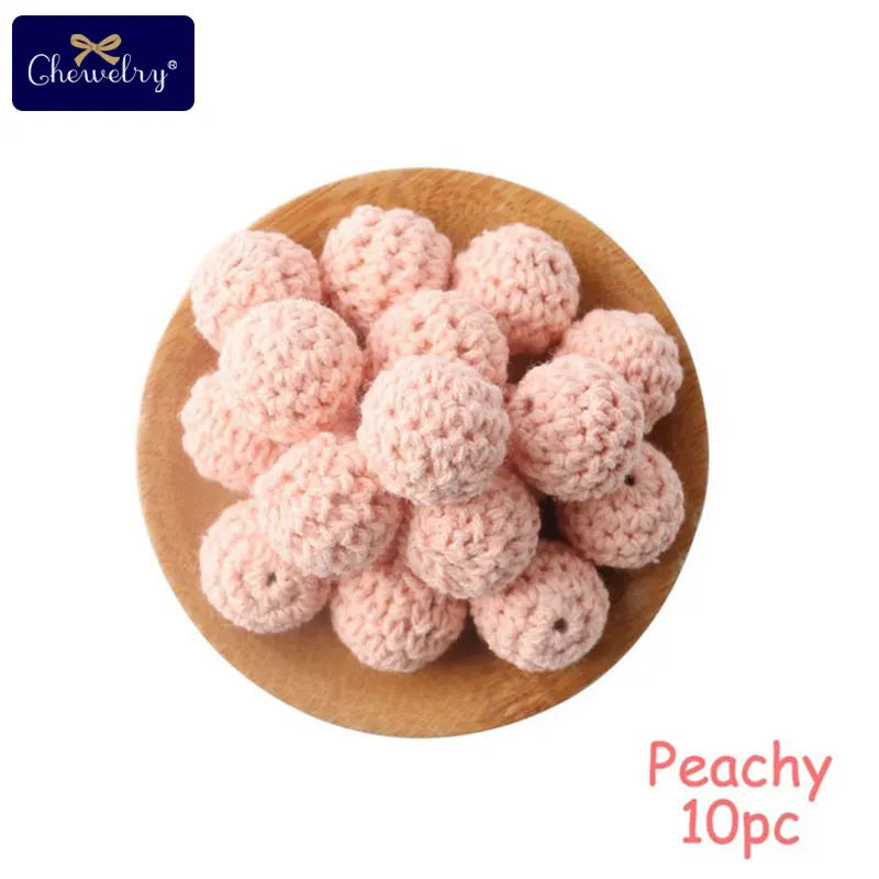 Natürlich sichere 16mm Holzperlen für Baby Beißringe und Schmuck