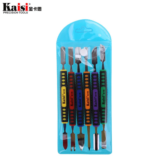 6-teiliges Metall Öffnungswerkzeug Set Dual Enden für Handy Tablet PC Reparatur