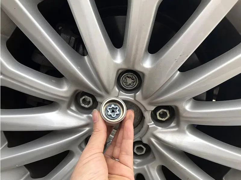 Reifen Anti-Diebstahl Schrauben Werkzeug Schlüssel Hülse für Felgen