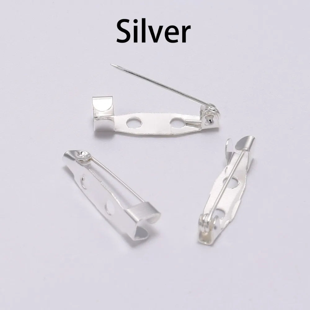 50er Set Brosche Clip Basis Pins in 15-40mm – DIY Schmuckzubehör-Yabubest - Home & More