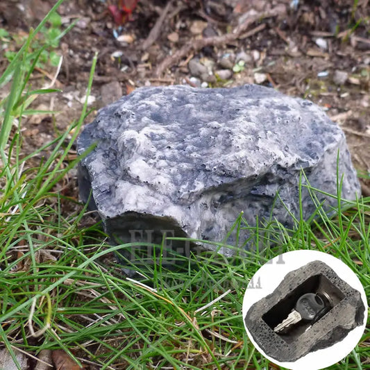 Outdoor Garten Schlüssel Safe Versteckte Felsen Sicherheitsbox für Schlüssel