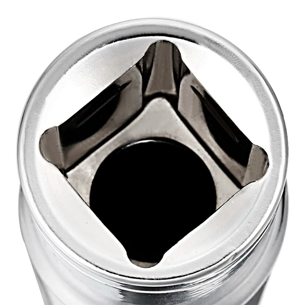 2er Set Kurze Steckschlüssel 1 4 Zoll 5,5 mm Cr-V 6-Punkt Chrom Buchsen
