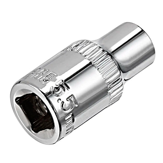 2er Set Kurze Steckschlüssel 1 4 Zoll 5,5 mm Cr-V 6-Punkt Chrom Buchsen