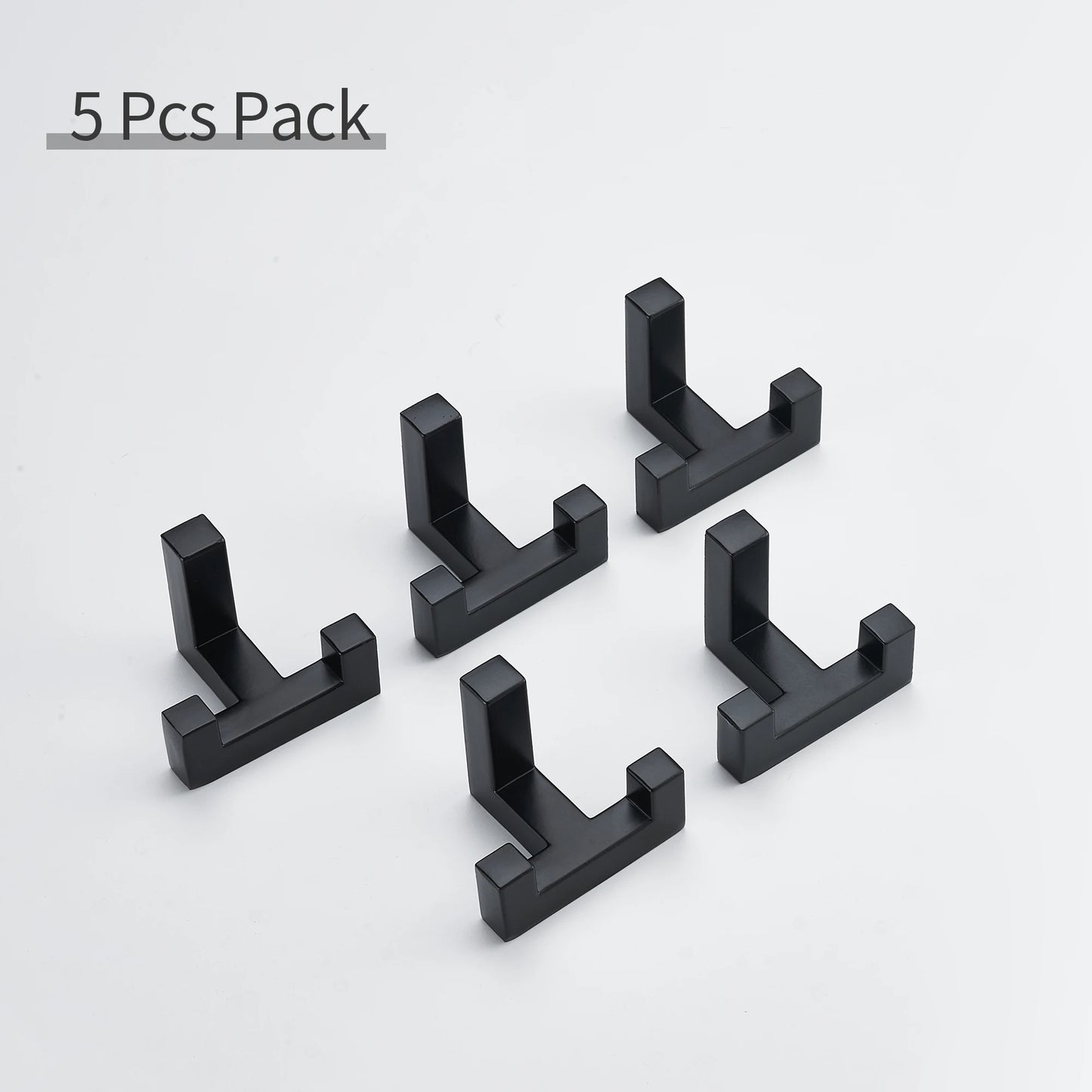 Moderne schwarze Wandhaken aus Zinklegierung für Ihr Zuhause