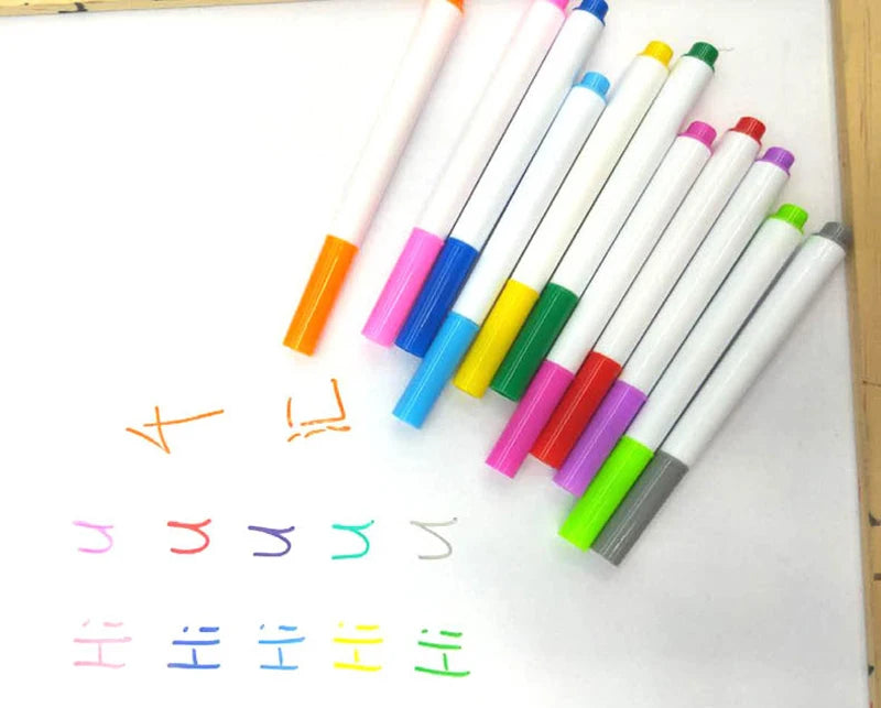 Weiße Flüssige Kreide Marker - Löschbar für Glas, Fenster & Tafeln (3/5/10/12er Set)-Yabubest - Home & More