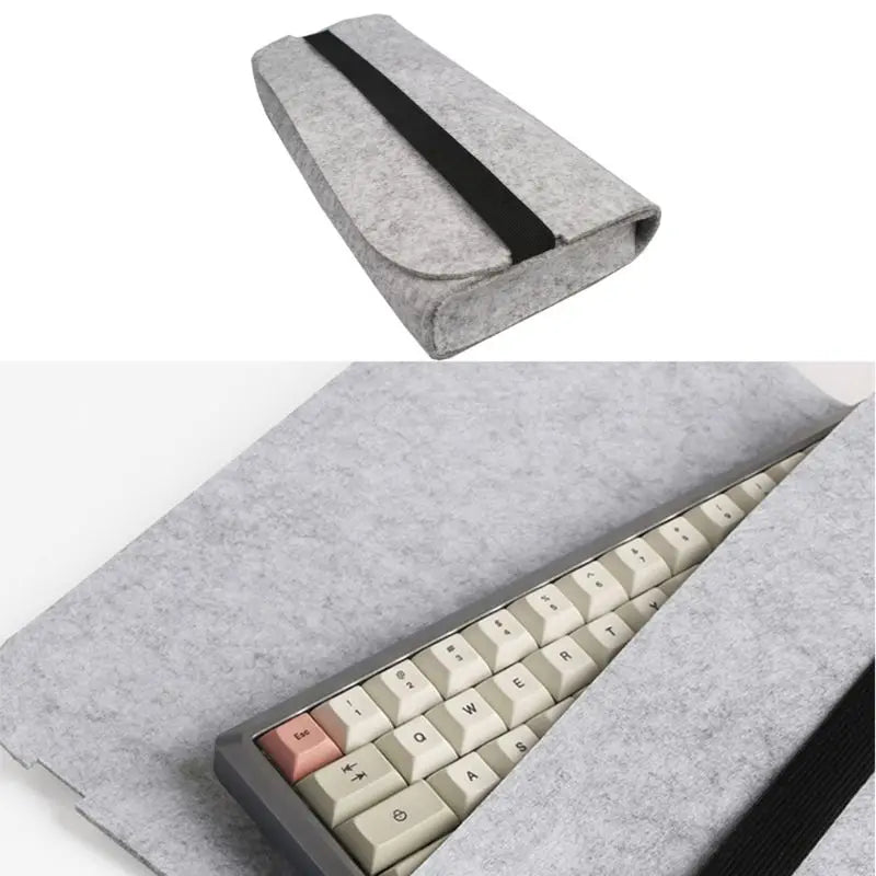 Tragbare Tastaturtasche aus Filz für bis zu 104 Tasten