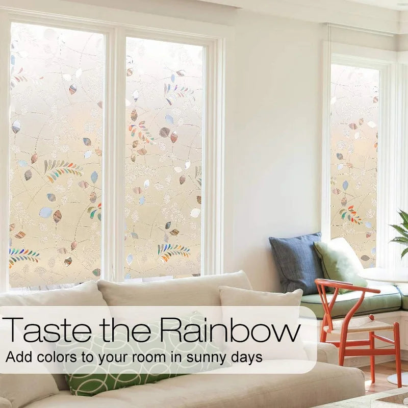 Statische Fensterfolie für mehr Privatsphäre und UV Schutz