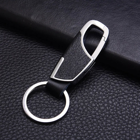Eleganter Metall-Schlüsselanhänger mit Herz-Design, Unisex - robust