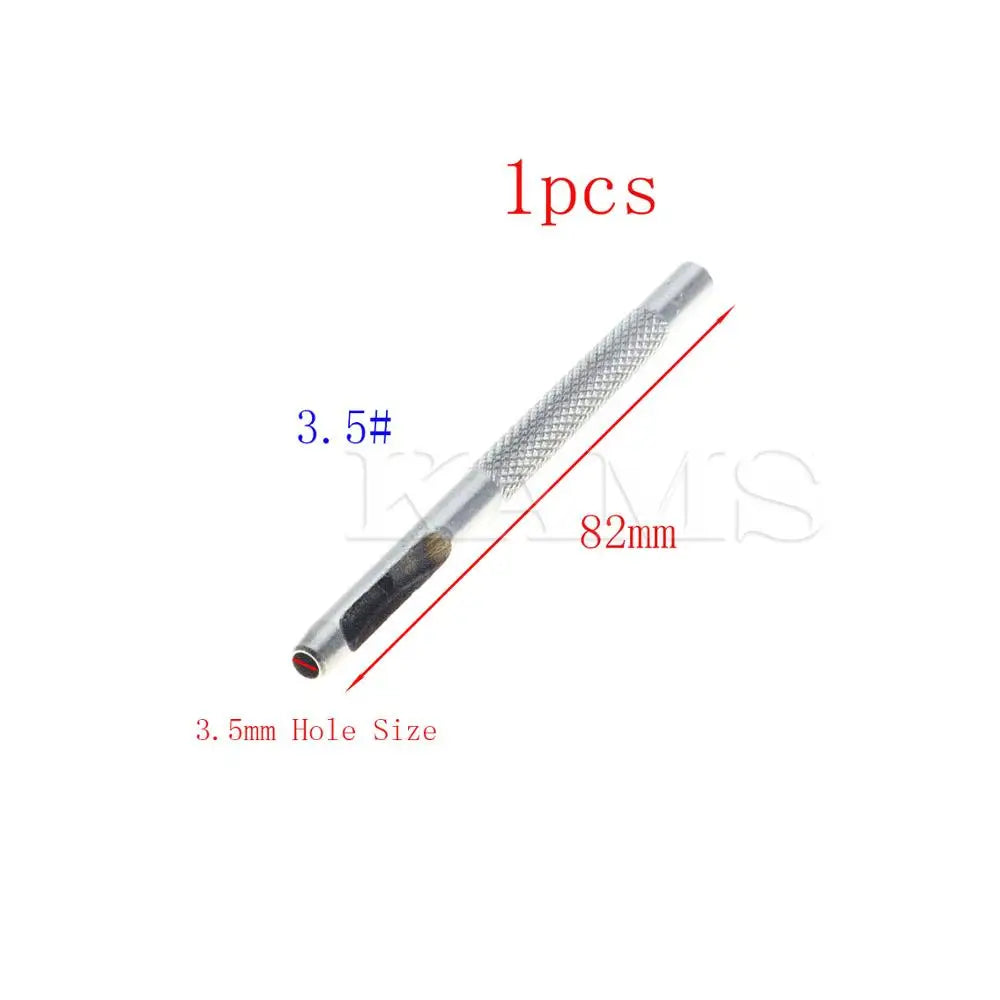 Lederwerkzeug Lochstanzer Set 1 bis 25 mm für Leder und Leinwand
