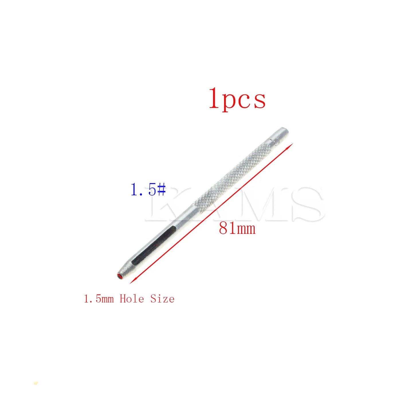 Lederwerkzeug Lochstanzer Set 1 bis 25 mm für Leder und Leinwand