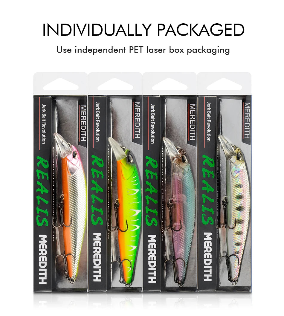Professioneller schwimmender Wobbler Angelköder Minnow 14g 0,8 bis 1,0 m-Yabubest - Home & More