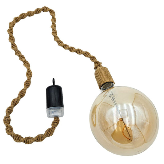 Batteriebetriebene LED Hängelampe mit Timer und Fernbedienung