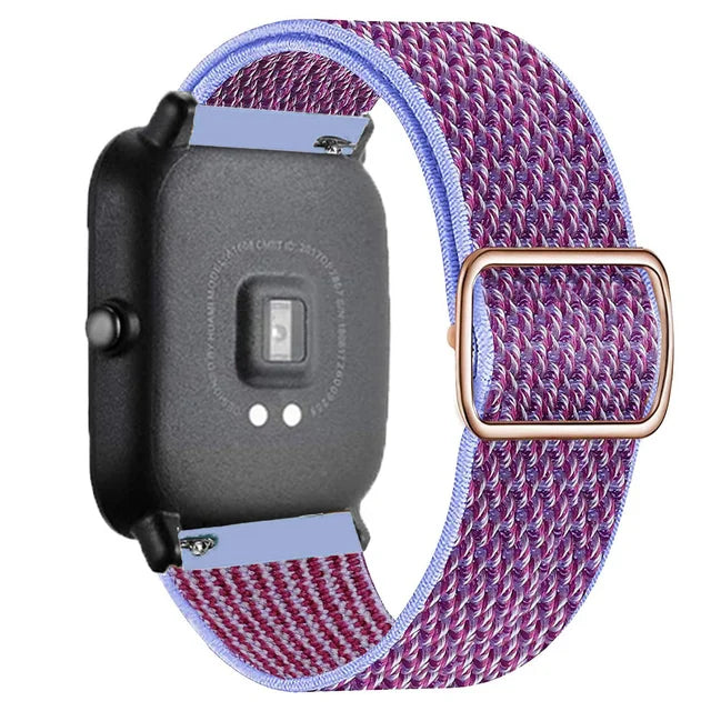 Komfortables Smartwatch Nylon Armband – 20mm & 22mm Ersatzband