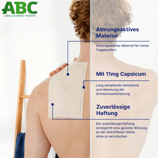 Wärmepflaster mit Capsicum, Packung mit 2 Stück