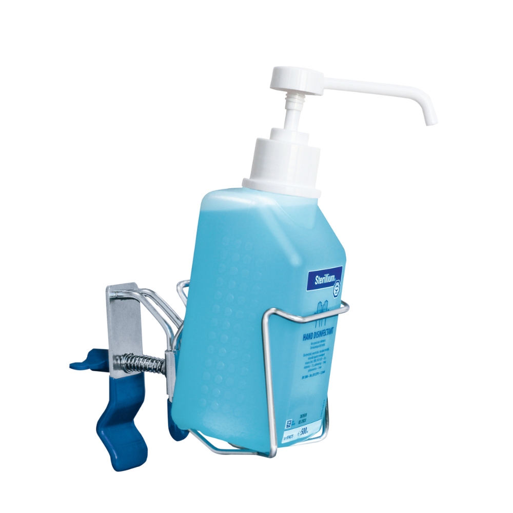 Eurospender 3 flex Edelstahlspender mit 360° drehbarer Klemme-Altruan