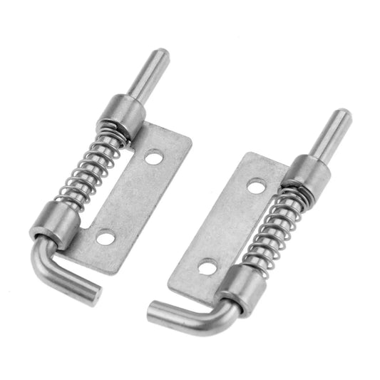 Edelstahl Federzylinder Möbel-Scharnier mit arretierbarem Bolzen 53mm