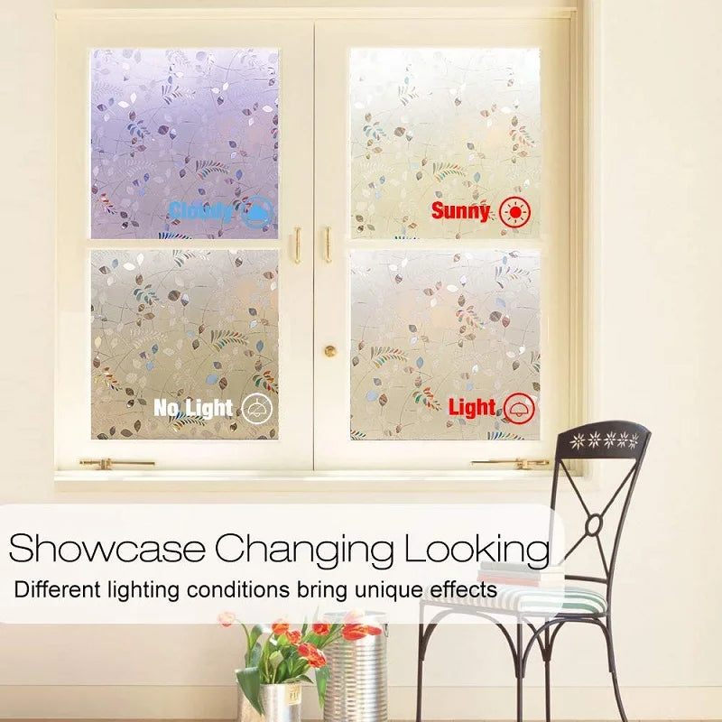 Statische Fensterfolie für mehr Privatsphäre und UV Schutz