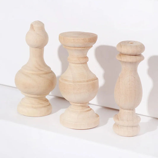 Vintage Holz Geschnitzte Möbel Füße Schrank Beine Dekoration Varianten