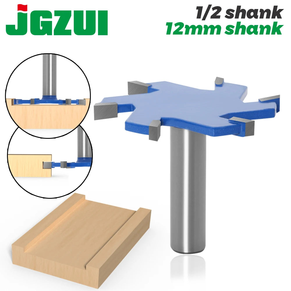 Schaftfräser mit 12mm Schaft für präzises Holzschneiden in Varianten