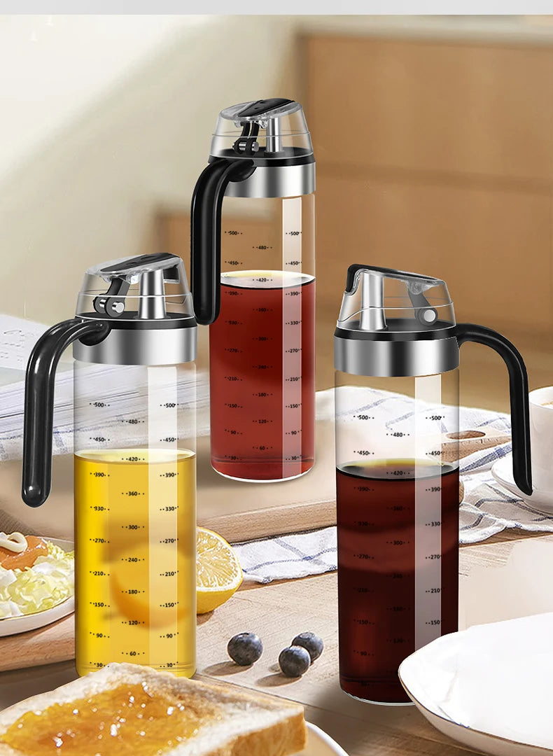Kochen Gewürz Flasche Spender Sauce Flasche Glas Lagerung Flaschen Für Gewürz Glas Öl Spray Essig Kreative Küche Werkzeuge-Yabubest - Home & More