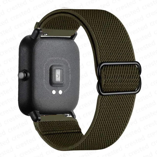 Komfortables Smartwatch Nylon Armband – 20mm & 22mm Ersatzband