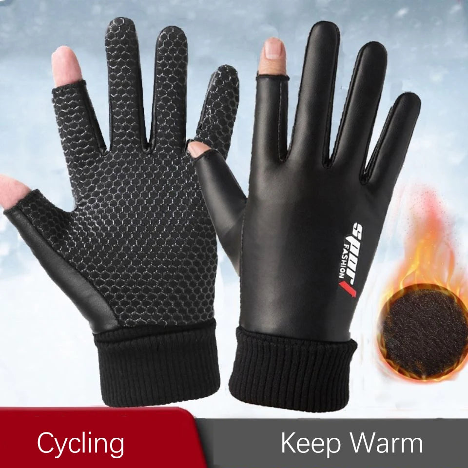 Herren Winterhandschuhe warm wasserdicht Touchscreen rutschfest