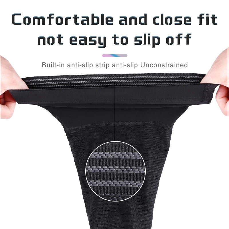 Sportliche Beinmanschette mit UV-Schutz Atmungsaktiv für Radfahren Laufen