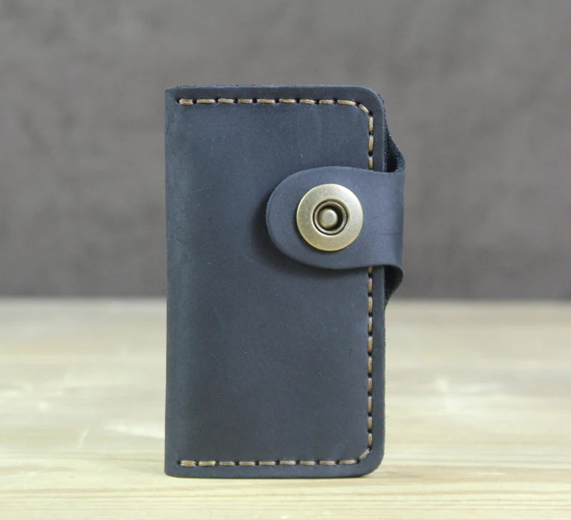 Handgemachtes echtes Leder Schlüsseletui für Herren und Damen