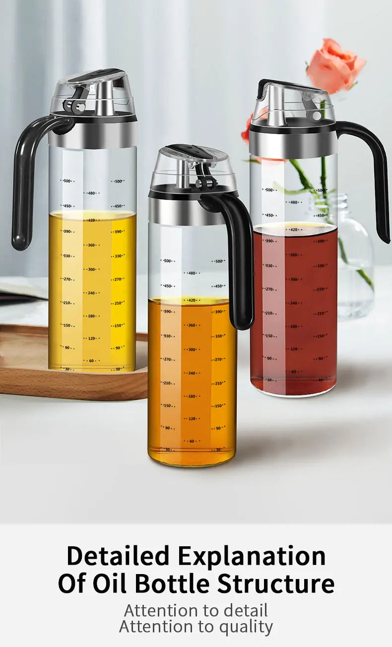 Kochen Gewürz Flasche Spender Sauce Flasche Glas Lagerung Flaschen Für Gewürz Glas Öl Spray Essig Kreative Küche Werkzeuge-Yabubest - Home & More