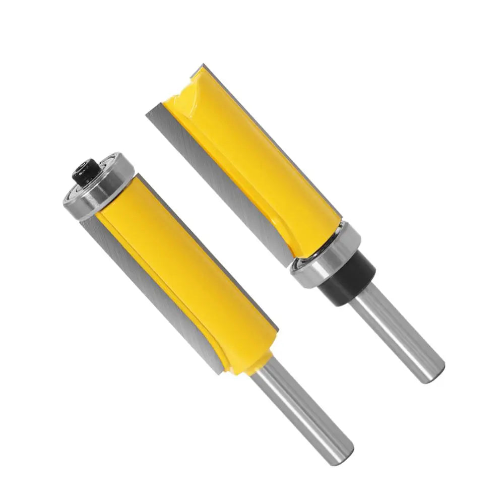 8mm Bündig Trim Muster Router Bit mit Top & Bottom Lager für Holz