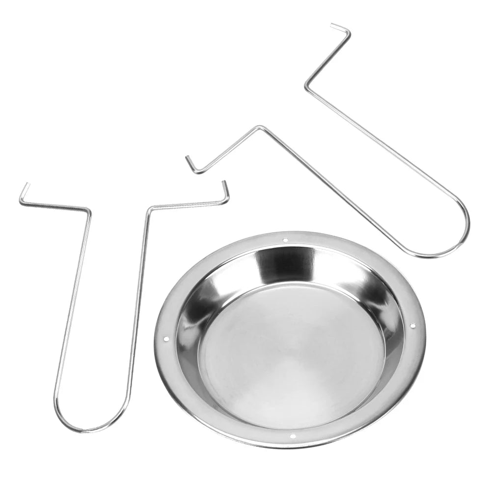 Saftig - Fettarm: Edelstahl Brathähnchen Rack für Grill und Ofen, 16 cm