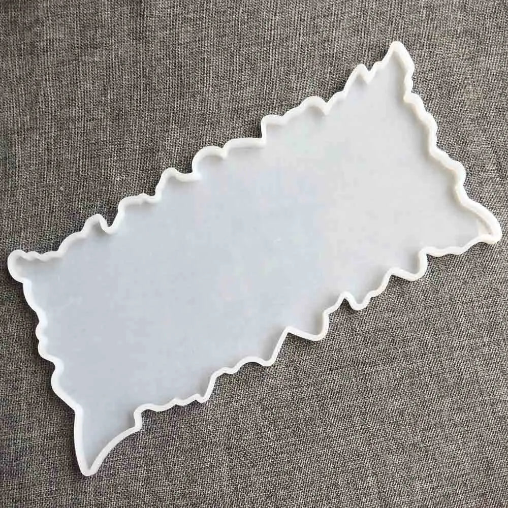 Silikonform dreischichtig für Obst Tee Untersetzer Epoxy Harz Kunst