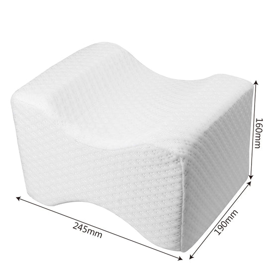 Memory Foam Kissen zur Unterstützung von Knie und Wirbelsäule im Seitenschlaf - Yabubest - Home & More