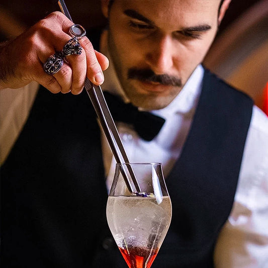 Vielseitige Edelstahl Clip Pinzette für Bar und Medizin